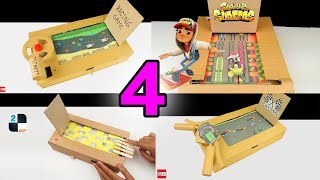 TOP 4 Amazing Board Racing Games from Cardboard  DIY Compilations [upl. by Mchail]