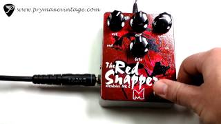 Menatone The Red Snapper MK3 Overdrive [upl. by Luaped]