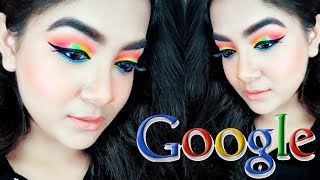 GOOGLE PICKS MY MAKEUP CHALLENGE  Nilanjana Dhar [upl. by Sitnik987]