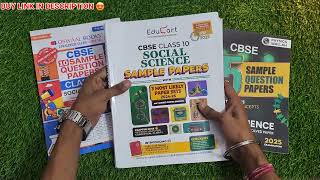 🥶Educart vs Oswaal vs PW Sample Paper Class 10  202425🔥Best Sample Paper For Class 10 Board 2025 [upl. by Ailam]