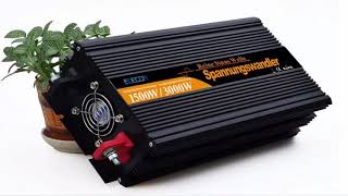 EDECOA 12V 220V pure sine wave power inverter 1500w 3000w [upl. by Nurse]