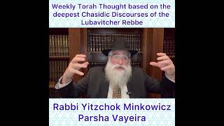 Parsha Vayeira Chasidic Torah thought from Lubavitcher Rebbe by Rabbi Yitzchok Minkowicz [upl. by Zippora]