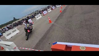 CRF1000L Africa Twin moto Gymkhana NBW2024 Singapore [upl. by Malachi]