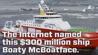 The UK Asked The Internet To Name This Boat [upl. by Livesay]