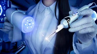 ASMR Super professional ear treatment and ear cleaning English ver  scifi asmr [upl. by Snehpets939]