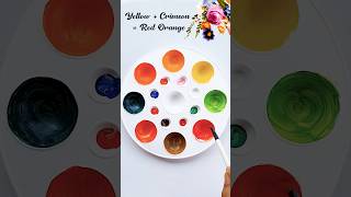 Amazing New 8 Color Creation by Color Mixing creativesatisfying colormixing amazing [upl. by Ayanaj]