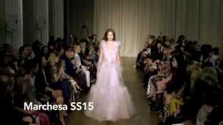 Marchesa London Fashion Week Spring Summer 2015 [upl. by Jareen]