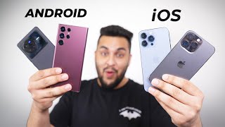 Android vs iOS  The TRUTH [upl. by Nivlac]