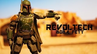 Kaiyodo Revoltech Boba Fett Star Wars Action figure Review [upl. by Tilden]