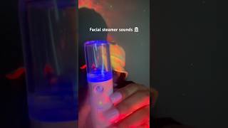 Steaming your beautiful face W mouth sounds 🧖🏽‍♀️ asmr ItzZoeTV [upl. by Eartnoed]