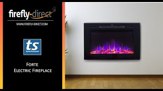 Touchstone Forte Electric Fireplace [upl. by Nivek]