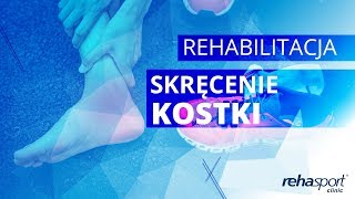 Skręcenie kostki  rehabilitacja [upl. by Trista]