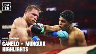 Mexican Showdown  Canelo Alvarez vs Jaime Munguia Fight Highlights [upl. by Meensat]