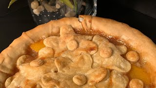 Peach Cobbler With A Daisy Crust [upl. by Ottilie100]