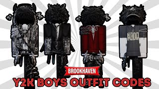 EMO BOYS OUTFIT CODES FOR BERRY AVENUE BLOXBURG AND BROOKHAVEN [upl. by Oidualc]