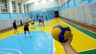 Volleyball First Person  Setter  Highlights  POV [upl. by Raffin468]