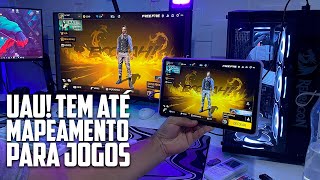 🤯Como ESPELHAR E CONTROLAR TELA do celular no PC  O MELHOR PARA LIVES [upl. by Iclehc]