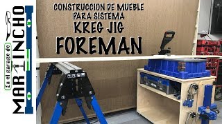 Carro ORGANIZADOR para sistemas de KREG JIG [upl. by Tiffanie]