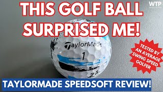 TAYLORMADE SPEEDSOFT GOLF BALL REVIEW The New King of Budget Golf Balls [upl. by Lawry]