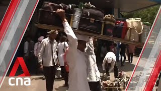 Mumbais famous dabbawala lunchbox carriers struggle to survive amid COVID19 pandemic [upl. by Ffirahs]