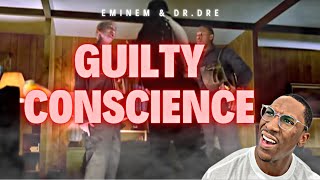 FIRST TIME HEARING Eminem  Guilty Conscience Directors Cut ft Dr Dre  REACTION [upl. by Eurydice484]