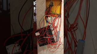 How do electricians connect such 🤔 wires electrical electrician reels shorts [upl. by Einhpad]