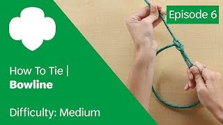 How To Tie  Bowline  Episode 6 [upl. by Arenahs]