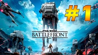 Прохождение Star Wars Battlefront 2015 PC 1  Обучение [upl. by Reklaw483]