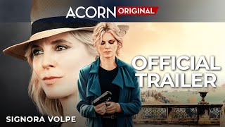 Acorn TV Original  Signora Volpe  Official Trailer [upl. by Lincoln672]