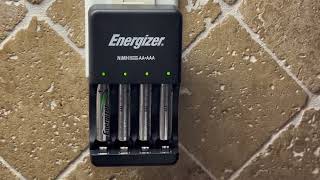 Energizer Recharge Basic Charger for Rechargeable Batteries Review Durable And Reliable Batteries [upl. by Wilek268]