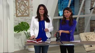 CLOUDSTEPPERS by Clarks Sport Sandals  Arla Primrose on QVC [upl. by Amieva]