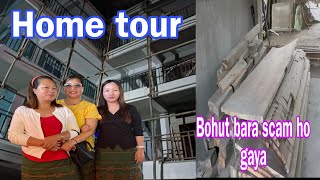 Home tour Naharlagun 🏠scam ho gaya 😡😡 [upl. by Yrolg]