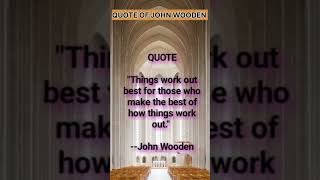 QUOTE OF JOHN WOODEN MOYIVATIONAL QUOTE  SHAIKH SHAYAN shorts [upl. by Tala]