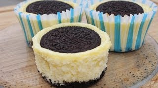 How to Make Mini Oreo Cheese Cake [upl. by Naujal468]