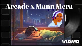 Arcade x Mann Mera  LofiReverbSlowed Mix Song Hindi English 2024 New [upl. by Tiphanie]