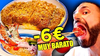 🍜 Comiendo MUCHA COMIDA BARATA en JAPÓN l Te digo DÓNDE COMER COMIDA JAPONESA Barata en Tokio [upl. by Angle]