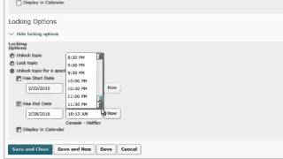 Creating a Discussion Topic in D2L Brightspace [upl. by Moynahan]