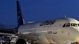 Lufthansa A319 pushback from Tromso Airport  DAIBG [upl. by Eiramrebma576]