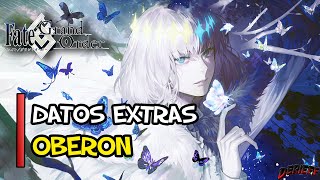 FGO Datos Extras Oberon Vortigern FateGrand Order [upl. by Berger]