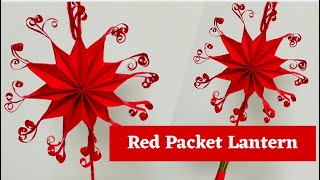 Chinese New Year Decoration Ideas Using Red Packet  Ang pow Decor  Red packet lantern  CNY 2024 [upl. by Gisela]