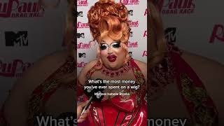 dragrace  Drag Race wig budget is really expensive [upl. by Biddick]