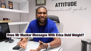 Mr Mucker Said That Erica Is Mad Cause He Didnt Want To Run A Series On Toya INTERESTING [upl. by Docile614]