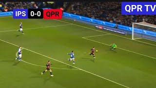 IPSWICH FRUSTRATED  IPSWICH TOWN 00 QPR HIGHLIGHTS [upl. by Buller]