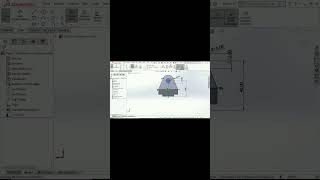 SOLİDWORKS PART DESİGN SHORTS animation solidworkstutorial solidcam [upl. by Airda]