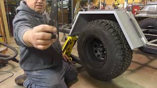 DIY Squaredrop Overland Trailer Build Part Two  Fenders [upl. by Siuraj]