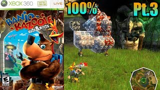 Twitch Livestream  BanjoKazooie 100 Playthrough Part 1 Xbox 360 [upl. by Wilt]