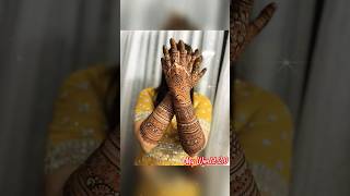 Dulhan Mehndi  New Mehndi Design  Professional Mehndi Design  shorts viral video trending [upl. by Erbua]