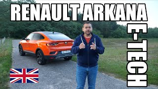 Renault Arkana ETech  Hybrid Coupe ENG  Test Drive and Review [upl. by Nofpets760]