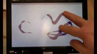 Linux multitouch on Asus Eee PC T91MT [upl. by Xirtaeb]