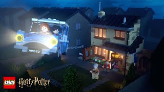 Rescue From No 4 Privet Drive – LEGO® Harry Potter™ [upl. by Oinafipe]